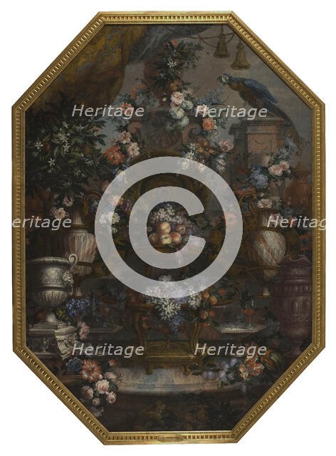 Large Flowerpiece with Precious Urns, late 17th-early 18th century. Creator: Antoine Monnoyer.