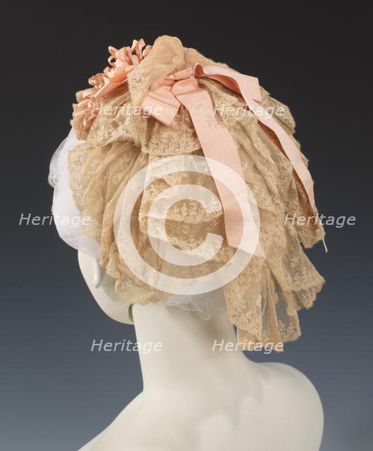 Cap, American, ca. 1880. Creator: E. A. Morrison.