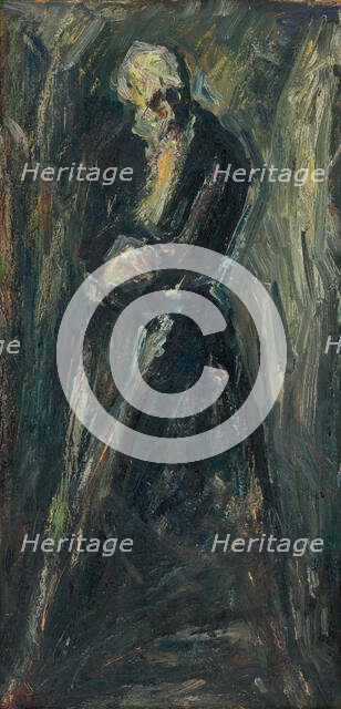 Study for the Painting 'Life and Death', 1940-1944. Creator: Ludovít Varga.