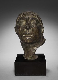 Mask of Hercules, 1909. Creator: Emile Antoine Bourdelle (French, 1861-1929).