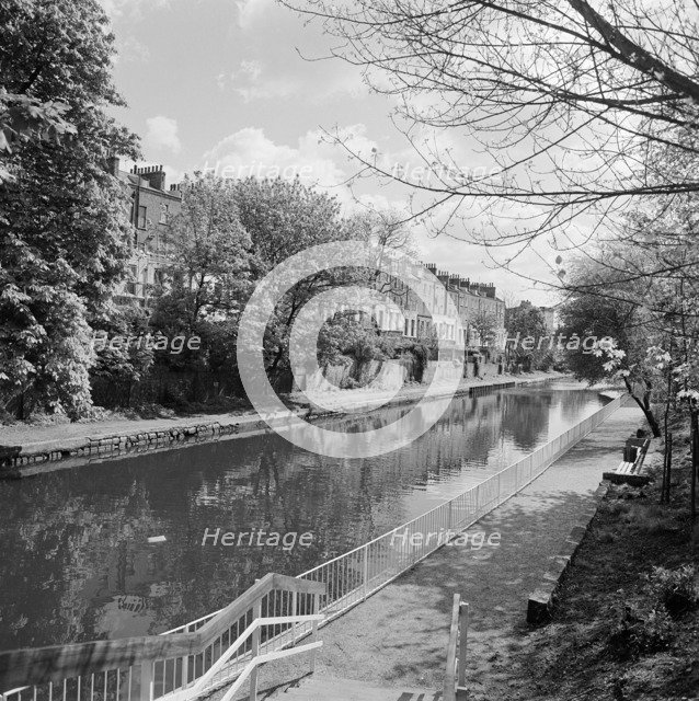 Grand Union Canal, Islington, London, 1962-1964. Artist: John Gay