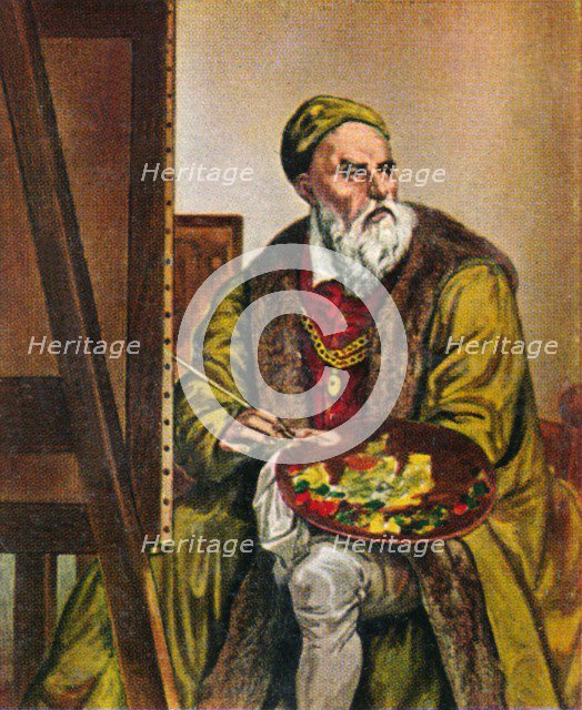 'Tizian 1476/77-1576. - Selbstbildnis', 1934. Creator: Unknown.