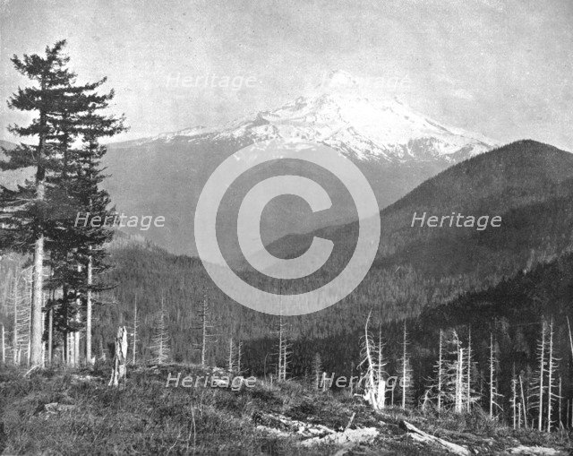 Mount Hood, Oregon, USA, c1900.  Creator: Unknown.