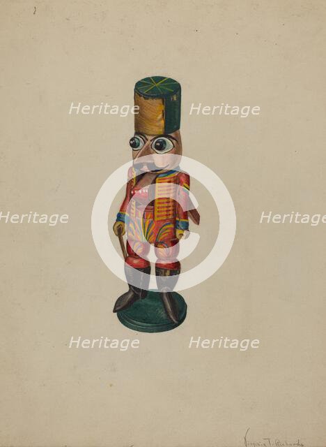 Nutcracker, c. 1937. Creator: Virginia Richards.