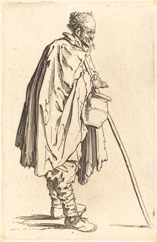 Beggar with Pot, c. 1622. Creator: Jacques Callot.