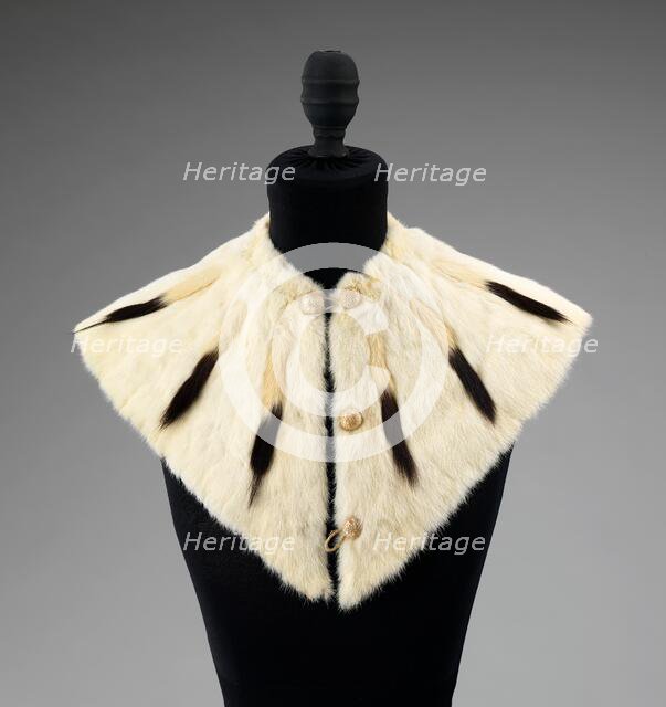 Cape (Tippet), American, ca. 1865. Creator: C. G. Gunther's Sons.