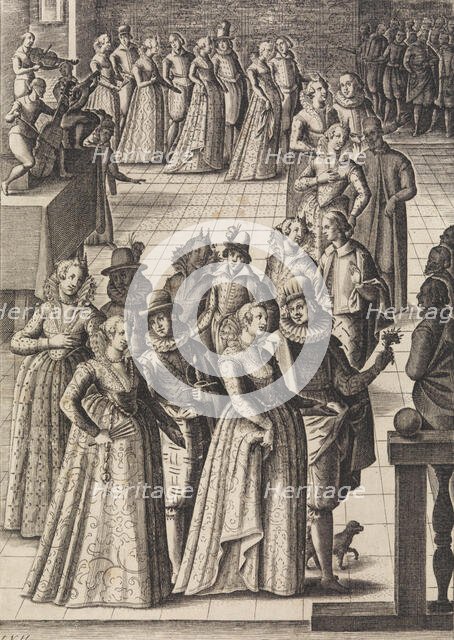 Le feste o balli..., ca. 1610. Creator: Giacomo Franco.