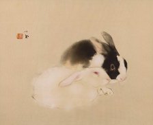 Rabbits, c1939. Creator: Takeuchi, Seiho (1864-1942).