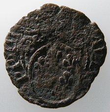 Billon Quattrino of Paul III (?), Italian, 1534-49. Creator: Unknown.