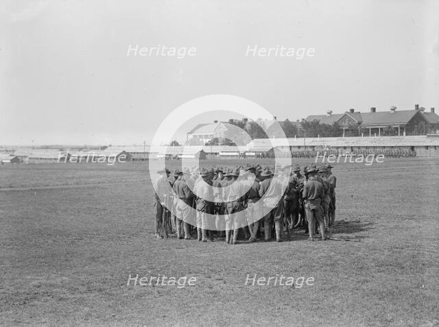 Fort Myer Officers Training Camp, 1917. Creator: Harris & Ewing.