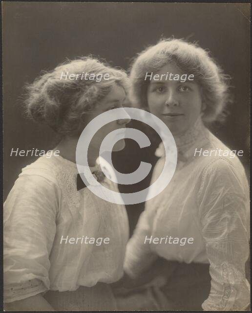 Portrait Study, 1907-1924. Creator: Louis Fleckenstein.