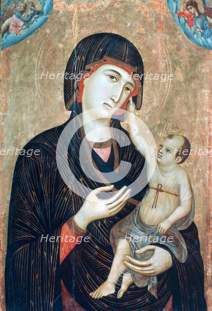 'Crevole Madonna', c1284. Artist: Duccio di Buoninsegna