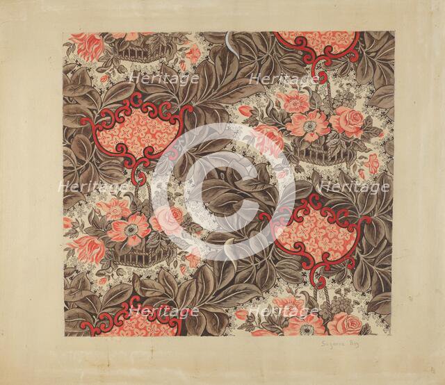 Chintz, c. 1936. Creator: Suzanne Roy.