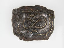 Belt Plate, Frankish, 6th-7th century. Creator: Unknown.