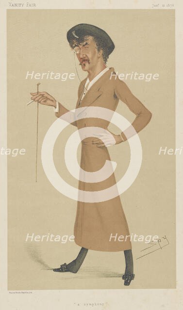 A Symphony, 1878. Creator: Sir Leslie Matthew Ward.