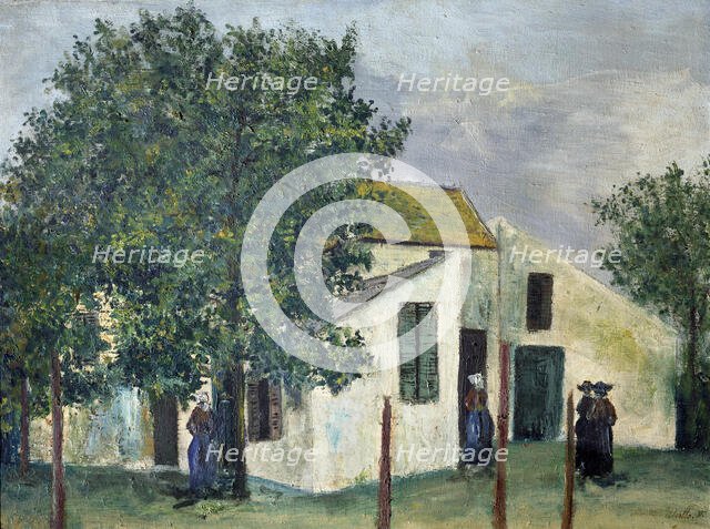 'A White House', 1911-1912. Creator: Maurice Utrillo.