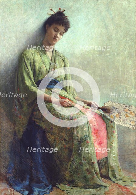 Somnolence, n.d. Creator: Frank Edwin Scott.