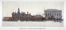 East front of Horse Guards, Westminster, London, c1749.                                    Artist: Paul Sandby