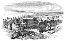 Siege of Sebastopol - Mr. Guthrie's Ambulance Waggons, 1854. Creator: Unknown.