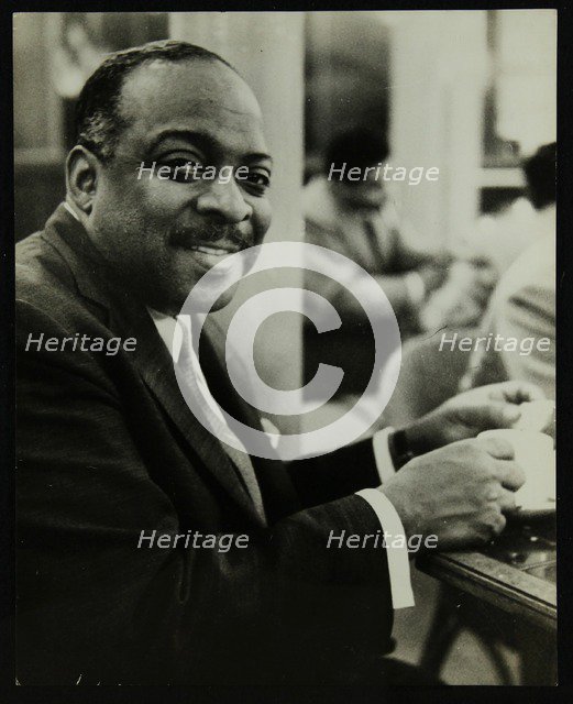 Portrait of Count Basie, 1950s. Artist: Denis Williams