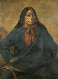 Spotted Tail, 1877. Creator: Henry Ulke.