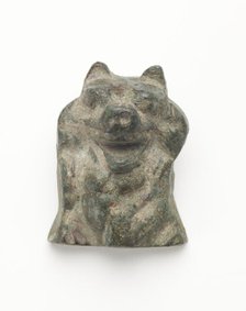 Ornament in the form of a bear, Han dynasty, 206 BCE-220 CE. Creator: Unknown.