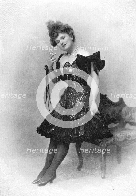 Nina Martino, Italian actress, 1902-1903.Artist: Reinhold Thiele