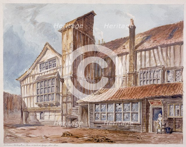 Milton Street, London, c1804. Artist: C Matthews