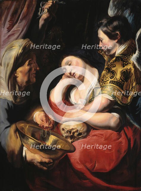 The Temptation of the Magdalene, c. 1616/17. Creator: Jacob Jordaens.