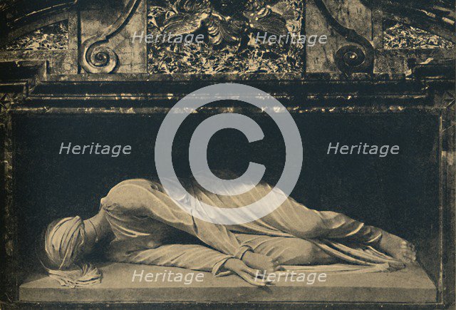 'Roma - Basilica of St. Caecilia. - Statue of the Saint by Maderno', 1910. Artist: Carlo Maderno.