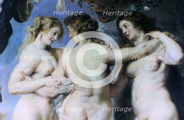 'The Three Graces', (detail), c1636-1638. Artist: Peter Paul Rubens