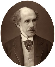 Right Hon William Francis Cowper-Temple, MP for South Hampshire, 1876.Artist: Lock & Whitfield