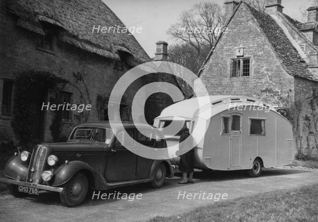 1937 Hillman 14. Creator: Unknown.