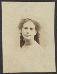 Portrait of a Woman, late 19th century. Creator: Unknown.