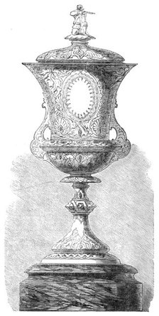 Challenge Cup presented by the Prince of Wales to the Cambridge University Rifle Corps, 1861. Creator: Unknown.