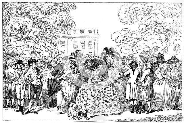'1784, or the Fashions of the Day', 1784.Artist: Thomas Rowlandson