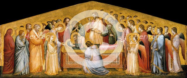 The Entombment of Mary, 1310. Artist: Giotto di Bondone (1266-1377)