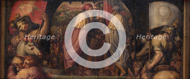 Union of Florence and Fiesole, 1563-1565. Artist: Vasari, Giorgio (1511-1574)