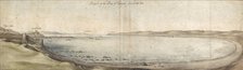Prospect of the Bay of Tangier from the south-east, mid 17th century. Artist: Wenceslaus Hollar.