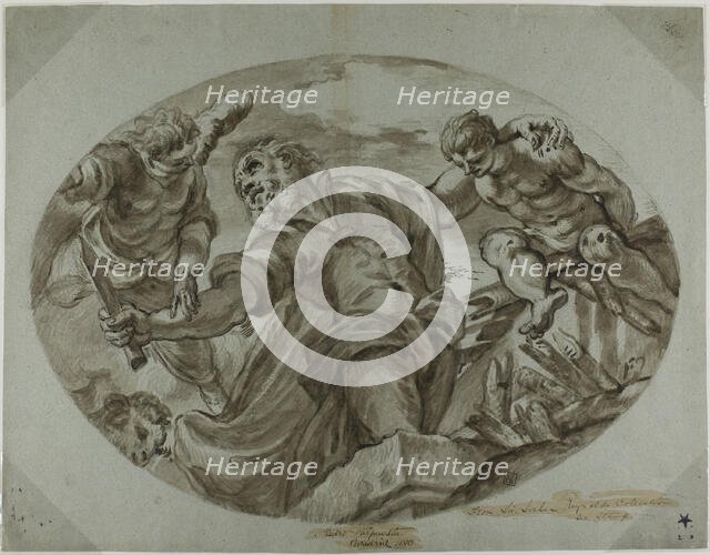 Sacrifice of Isaac, c. 1656. Creator: Unknown.