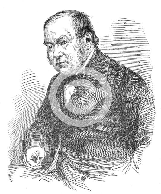 The New Hartley Pit Calamity: Anthony Davison, Esq., M.R.C.S.E., 1862. Creator: Unknown.