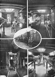 ''Les Trains Sanitaires; Comment sont Ramenes a l'interieur nos Grands Blesses', 1914. Creator: Unknown.