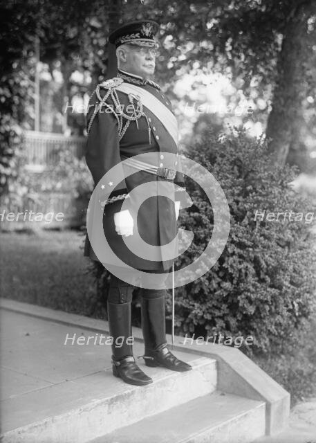 Major General Hugh L Scott, U.S.A., Chief of Staff, 1915. Creator: Harris & Ewing.
