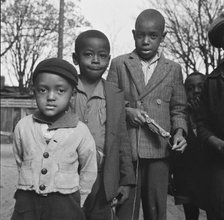 Neighborhood children, Washington, D.DC, 1942. Creator: Gordon Parks.