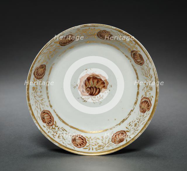 Saucer from Oliver Wolcott, Jr. Tea Service (1 of 6), 1785-1805. Creator: Unknown.