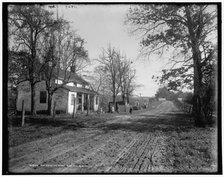 Old country road, Far Hills, N.J., c1900. Creator: Unknown.