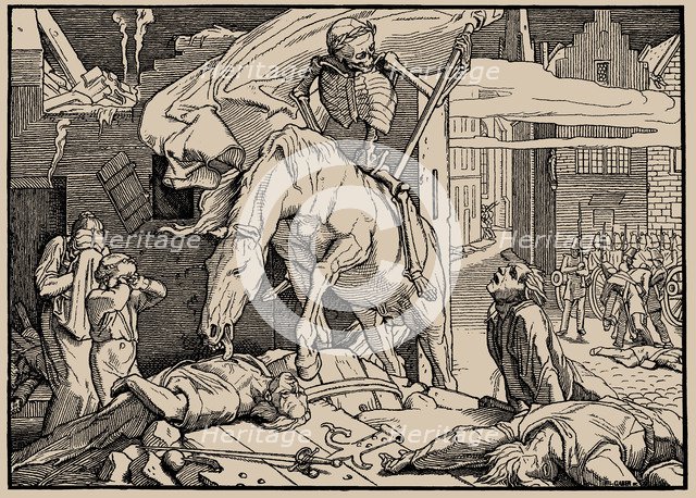 Also a Dance of Death, Sheet VI (Death the Victor), 1849.
