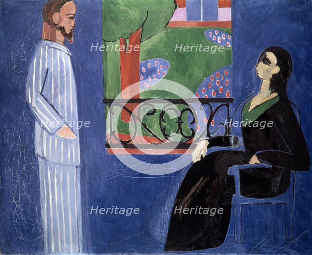 'The Conversation', 1908-1912.  Creator: Henri Matisse.