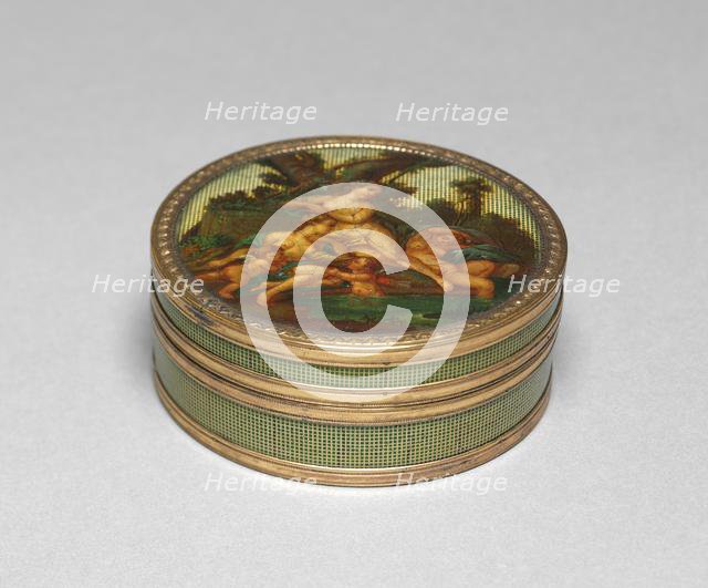 Snuff Box, 1700s. Creator: Unknown.