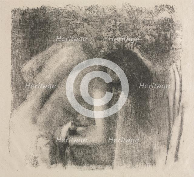 After the Bath (large version), 1891-1892. Creator: Edgar Degas (French, 1834-1917).